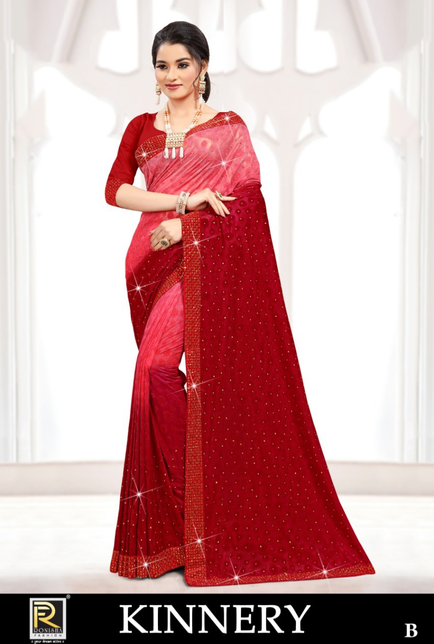 Ranjna Presents  Kinnery  Festive Wear  Saree Collection