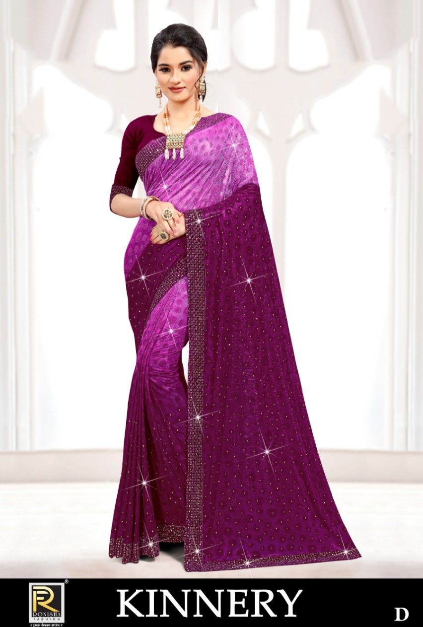 Ranjna Presents  Kinnery  Festive Wear  Saree Collection