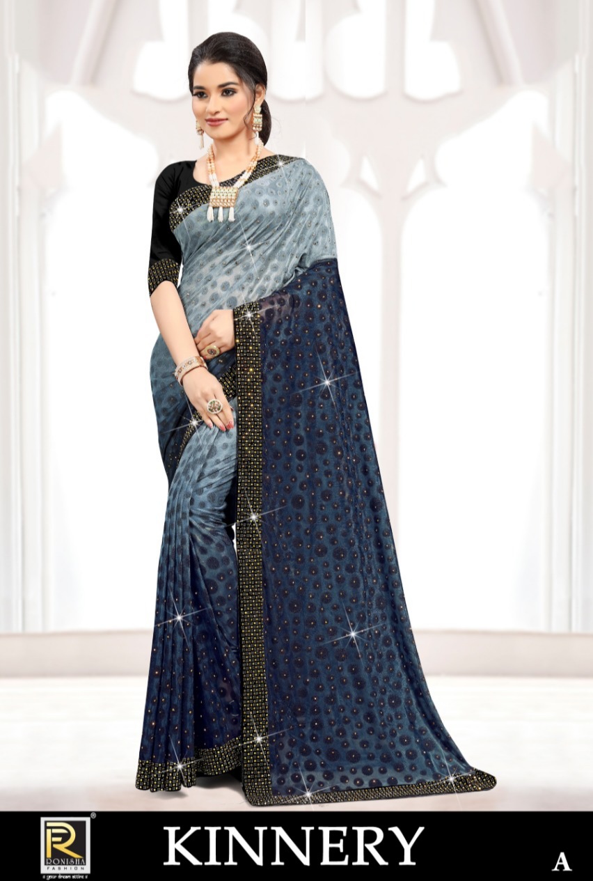 Ranjna Presents  Kinnery  Festive Wear  Saree Collection