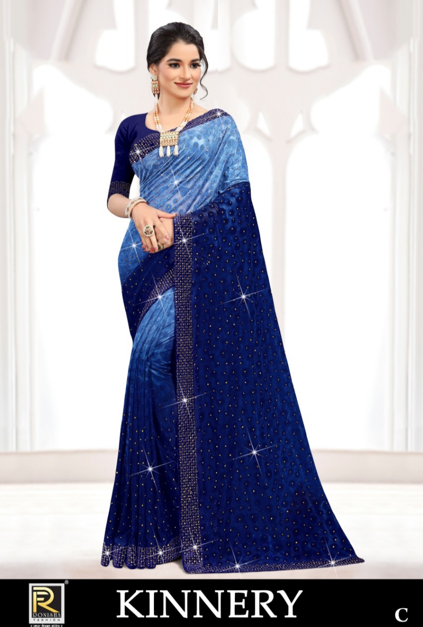 Ranjna Presents  Kinnery  Festive Wear  Saree Collection