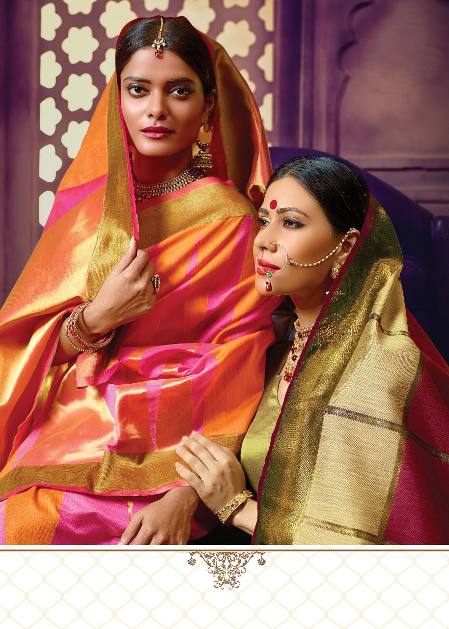 Sangam Presents Zamdani Cotton Handloom Sarees