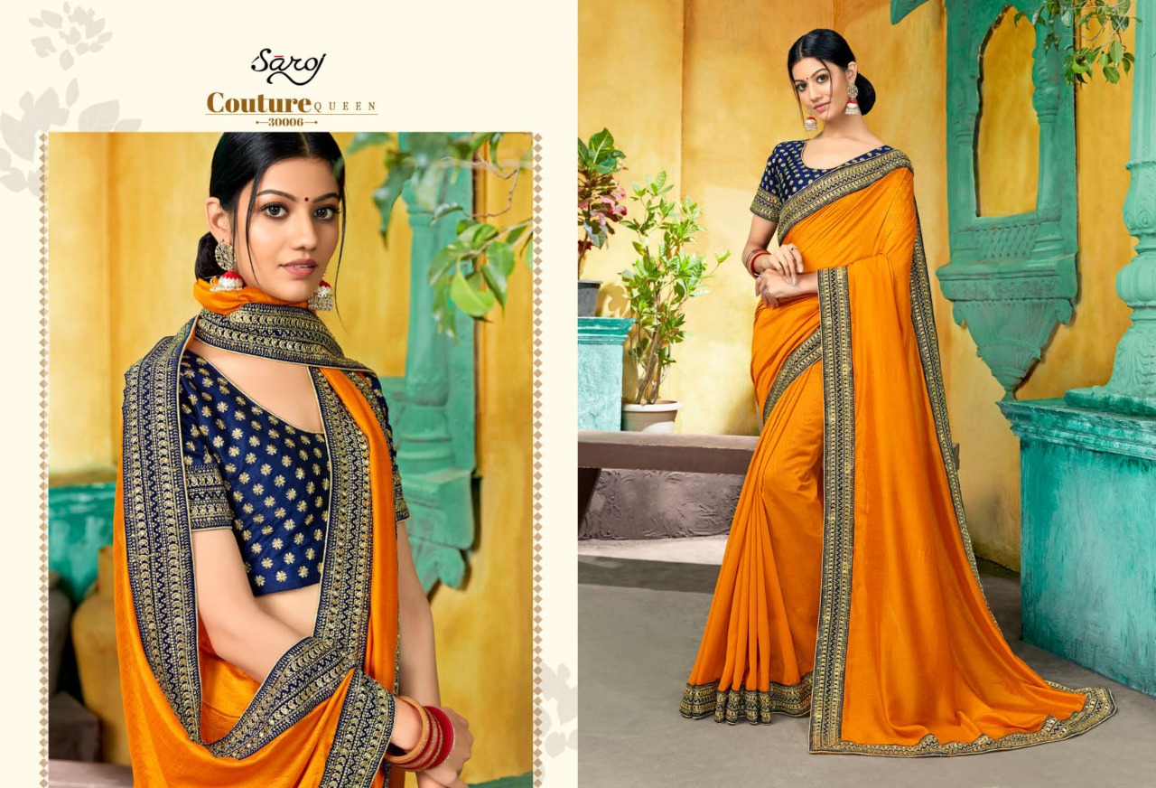Saroj Presents Shagun Designer Sarees Collection