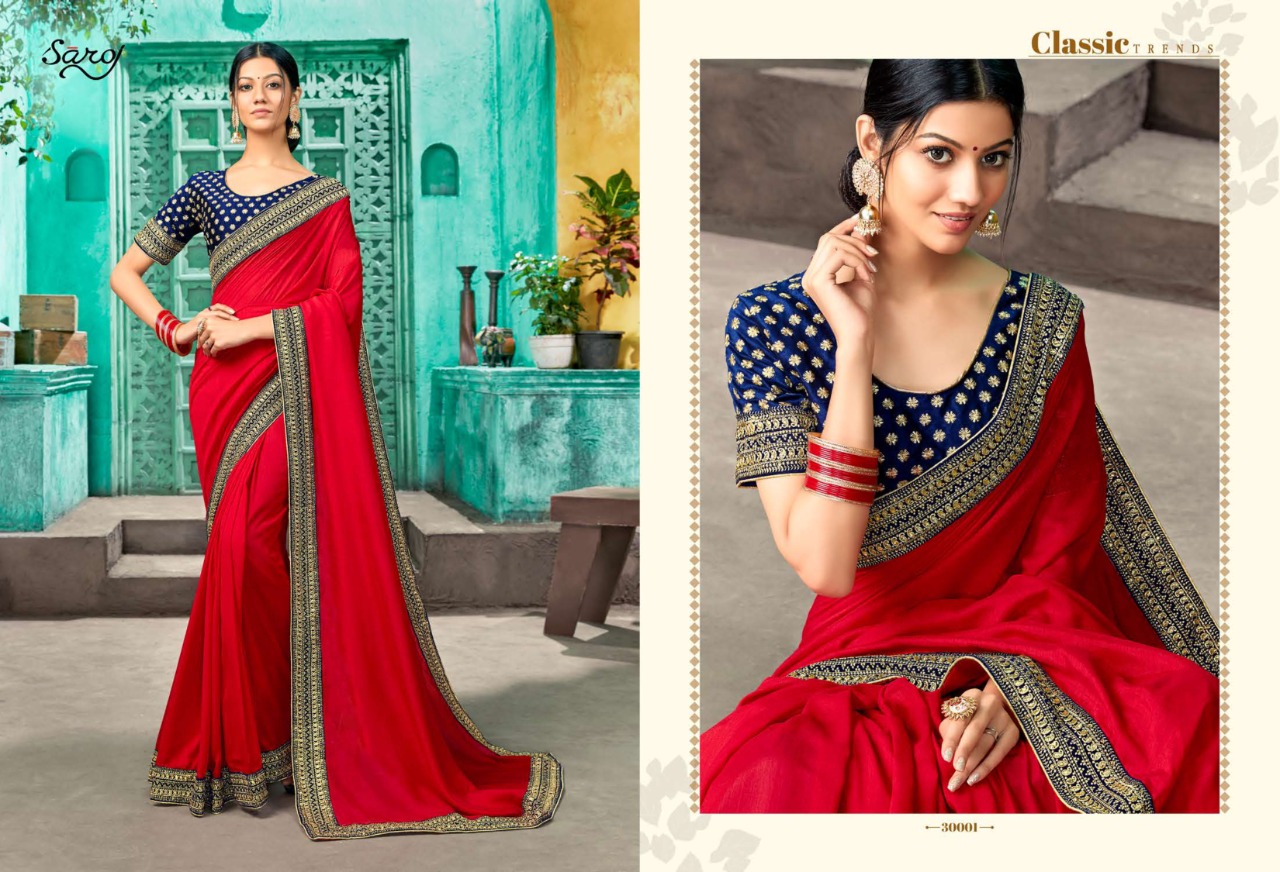 Saroj Presents Shagun Designer Sarees Collection