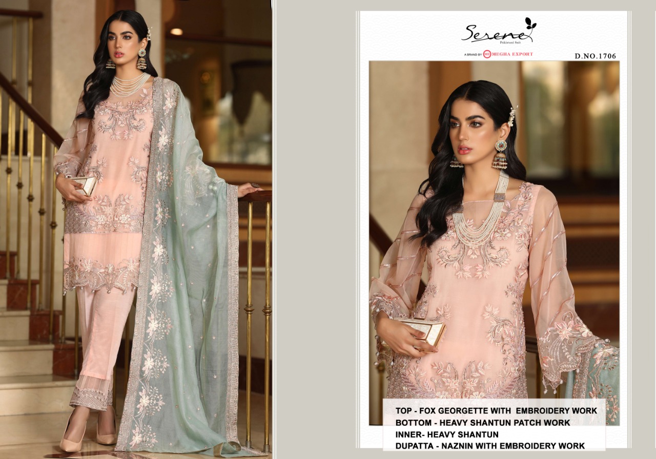 Serene Presents Zarif Heavy Pakistani Salwar Suits Collection
