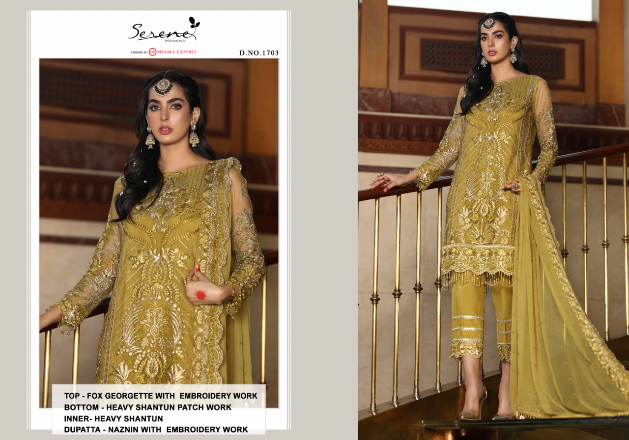 Serene Presents Zarif Heavy Pakistani Salwar Suits Collection