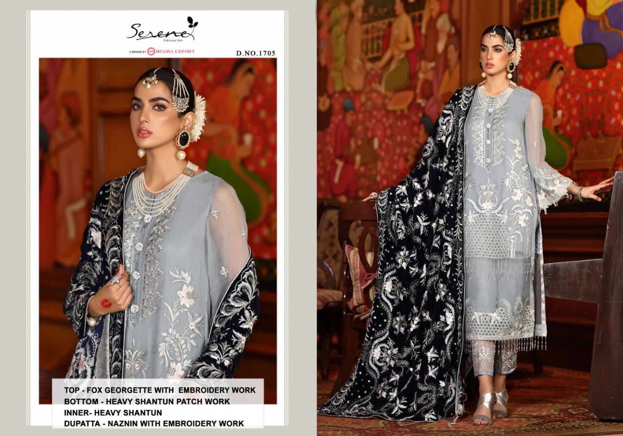 Serene Presents Zarif Heavy Pakistani Salwar Suits Collection