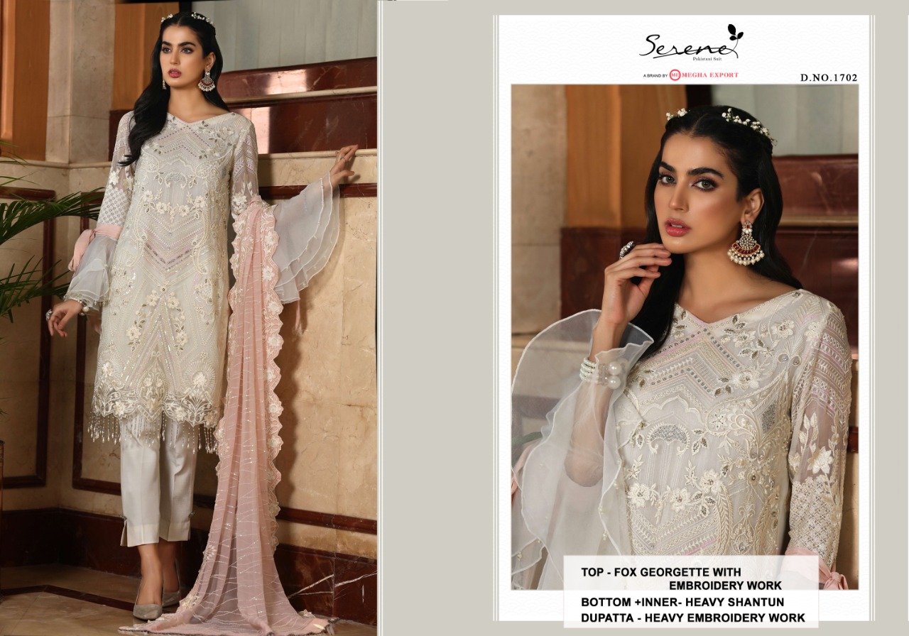 Serene Presents Zarif Heavy Pakistani Salwar Suits Collection