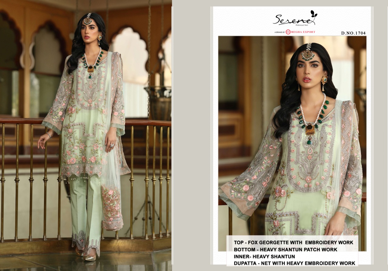 Serene Presents Zarif Heavy Pakistani Salwar Suits Collection