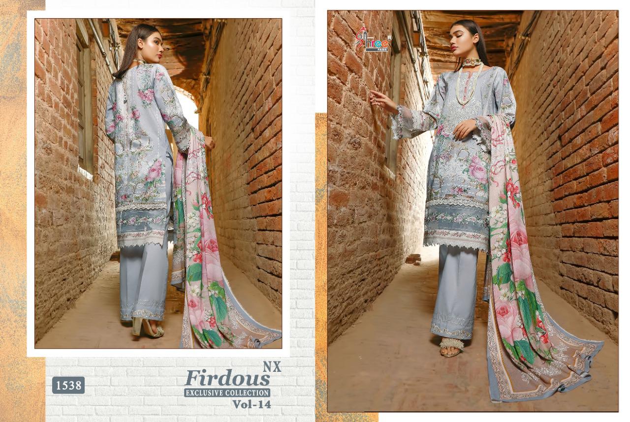 Shree Fab Presents Firdous Exclusive Collection Vol 14 Nx Pakistani Salwar Suits Collection
