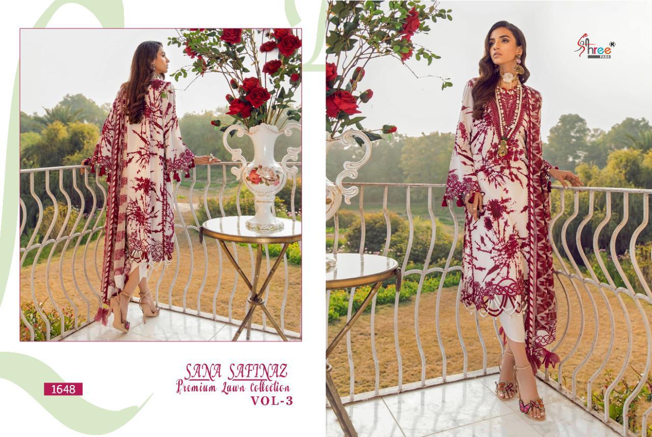 Shree Launching Sana Safinaz Premium Lawn Collection Vol  3 Pakistani Salwar Suits