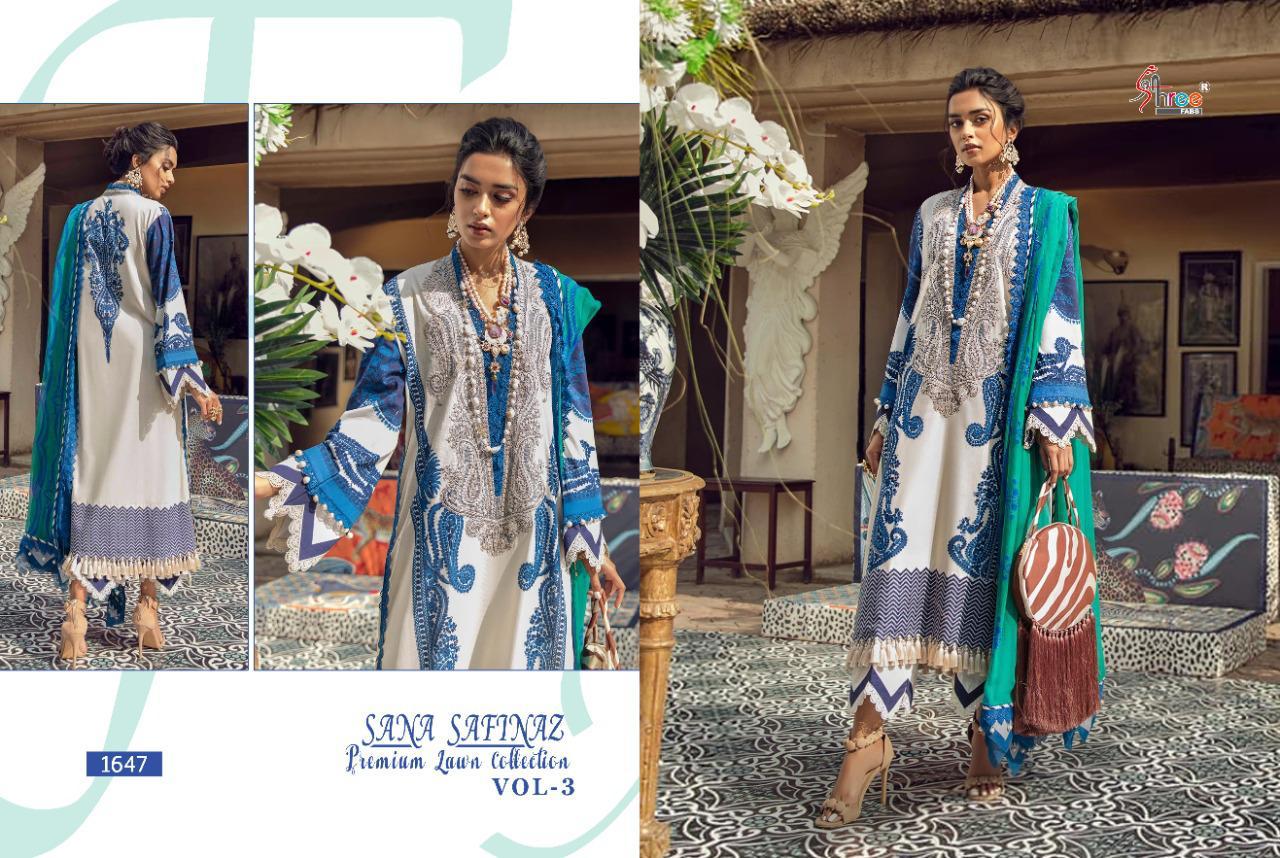Shree Launching Sana Safinaz Premium Lawn Collection Vol  3 Pakistani Salwar Suits