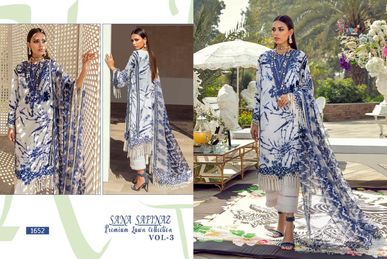 Shree Launching Sana Safinaz Premium Lawn Collection Vol  3 Pakistani Salwar Suits