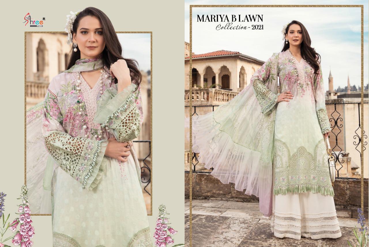 Shree Launching  Mariya B Lawn Collection 2021 Pakistani Salwar Suits