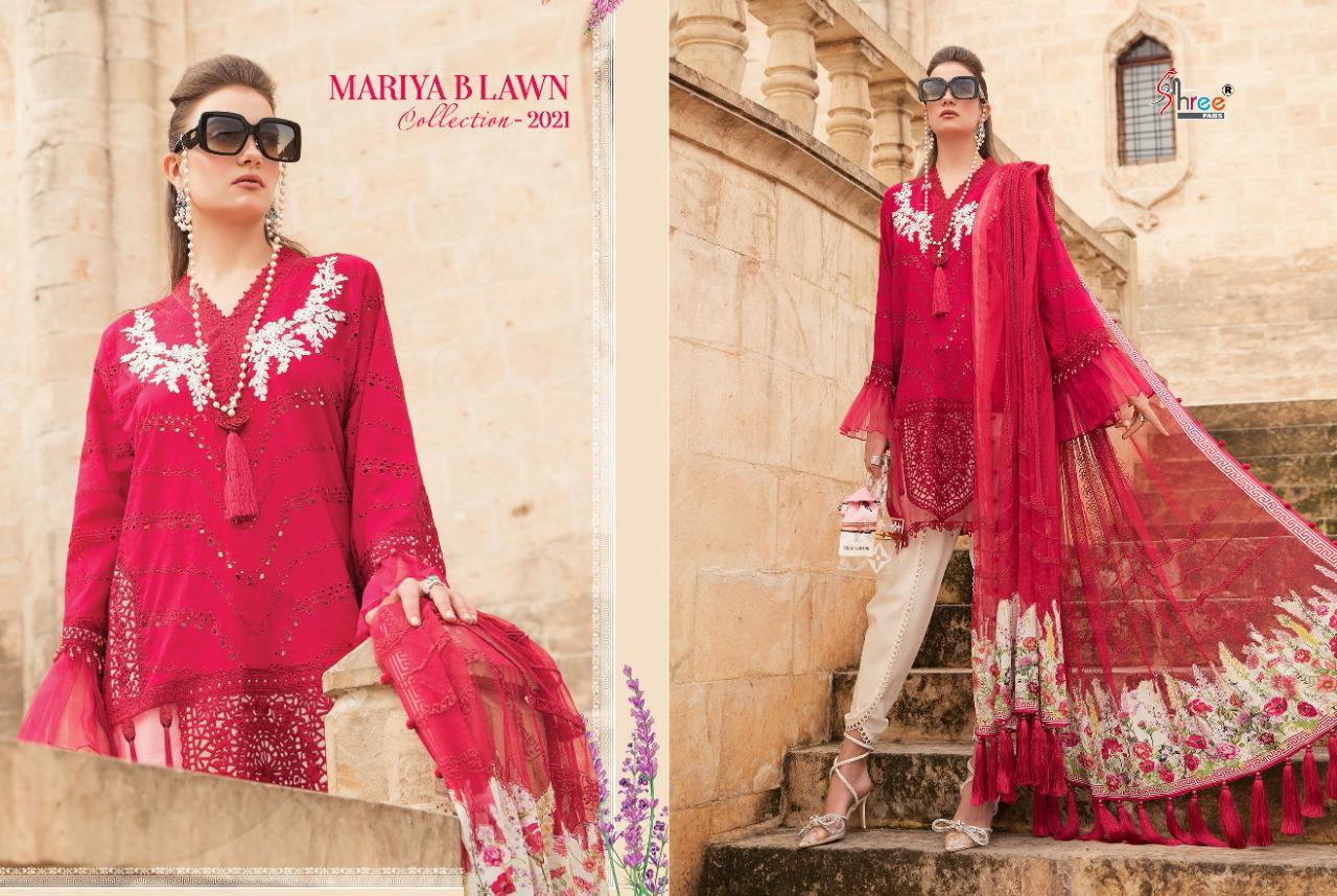 Shree Launching  Mariya B Lawn Collection 2021 Pakistani Salwar Suits