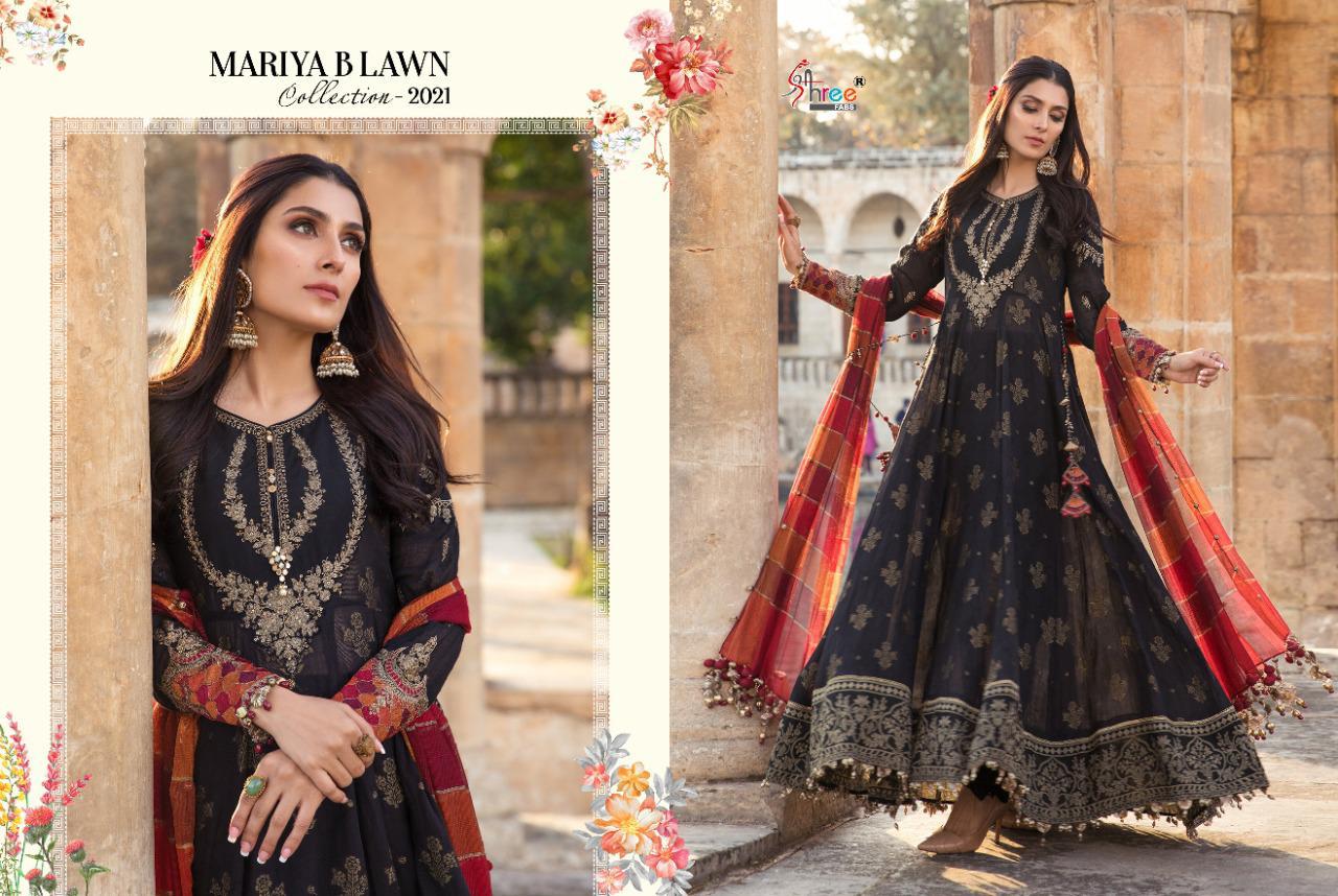 Shree Launching  Mariya B Lawn Collection 2021 Pakistani Salwar Suits