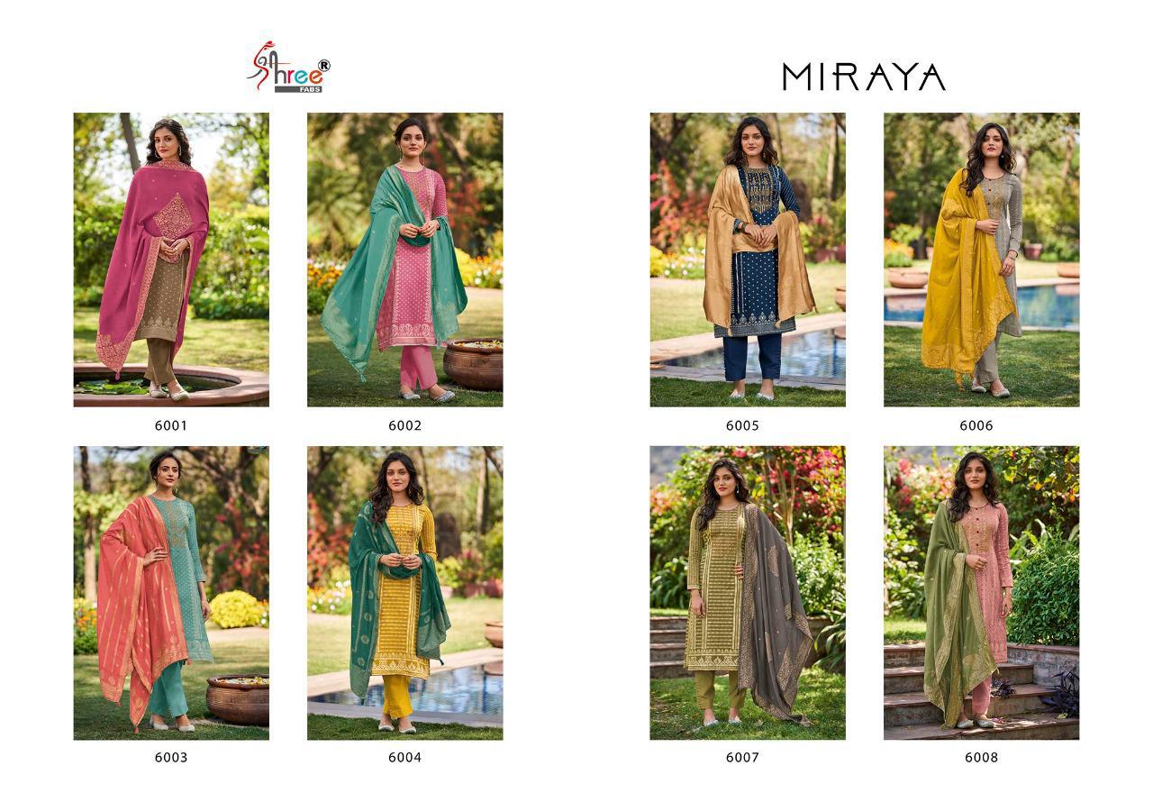 Shree Presents Miraya Designer Dress Material Collection