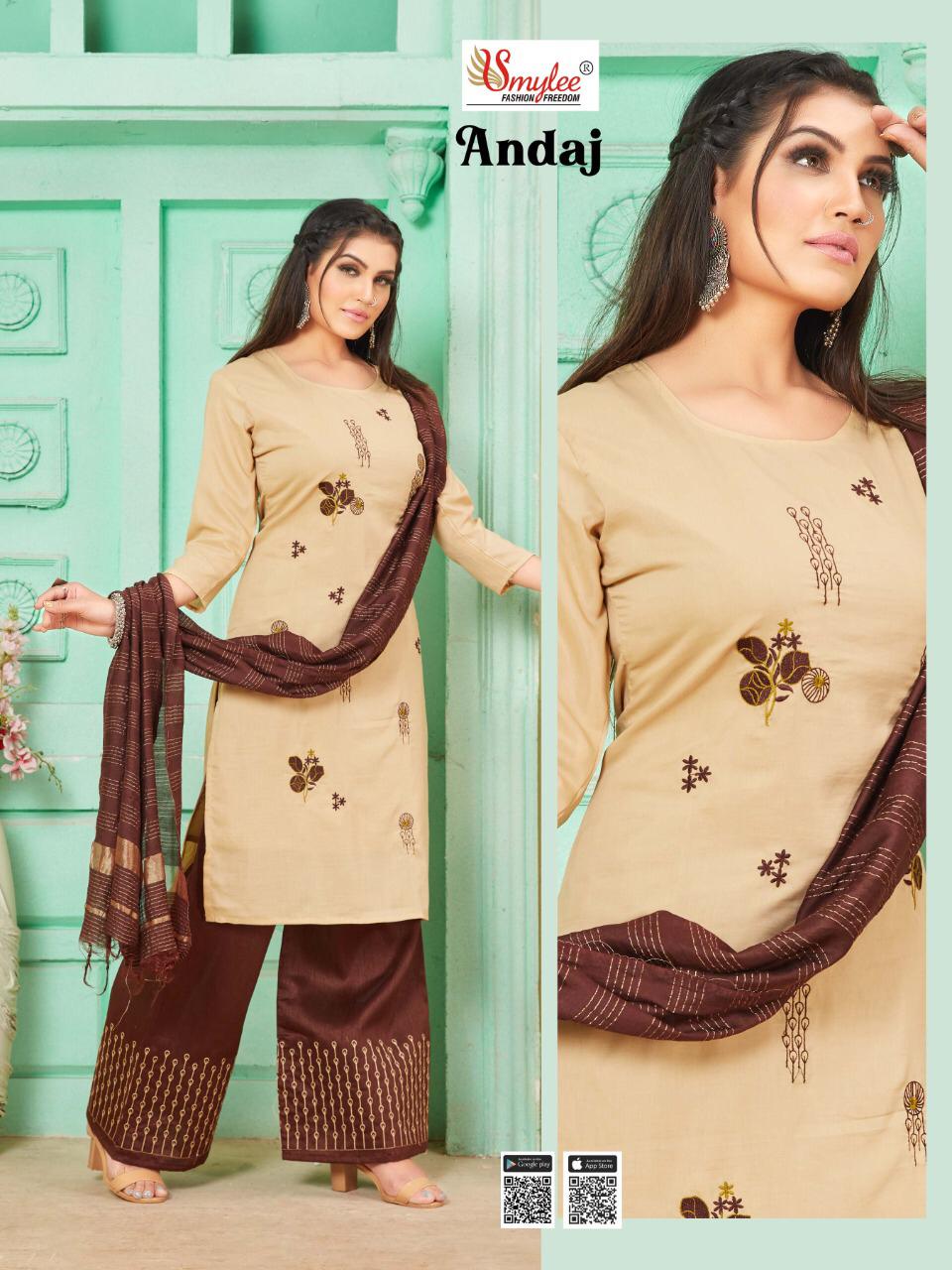 Smylee  Presents  Andaj  Designer Dress Collection