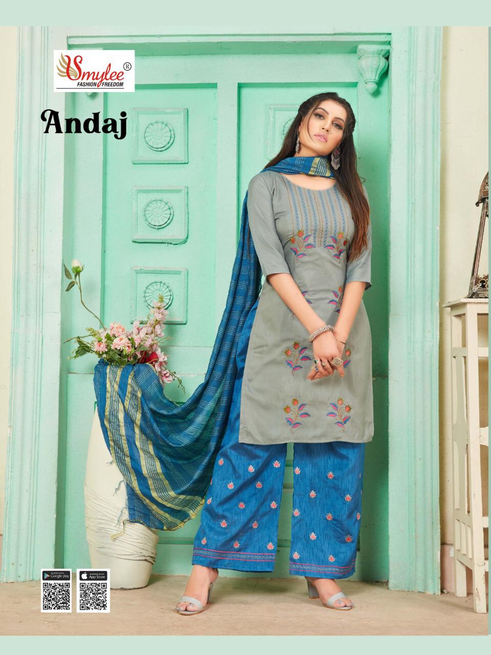 Smylee  Presents  Andaj  Designer Dress Collection
