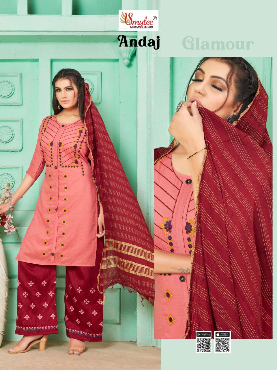 Smylee  Presents  Andaj  Designer Dress Collection
