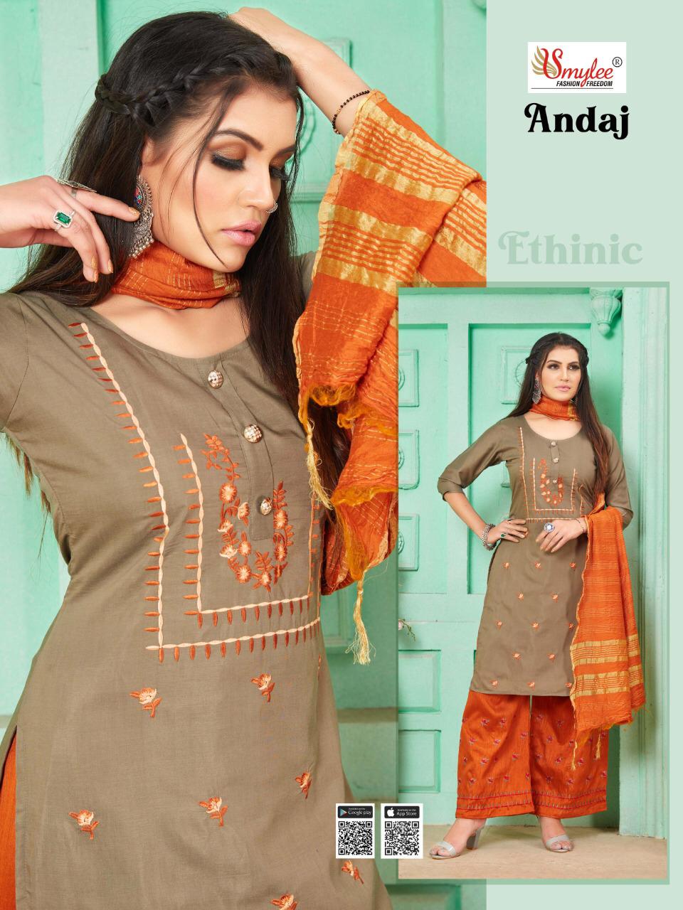 Smylee  Presents  Andaj  Designer Dress Collection