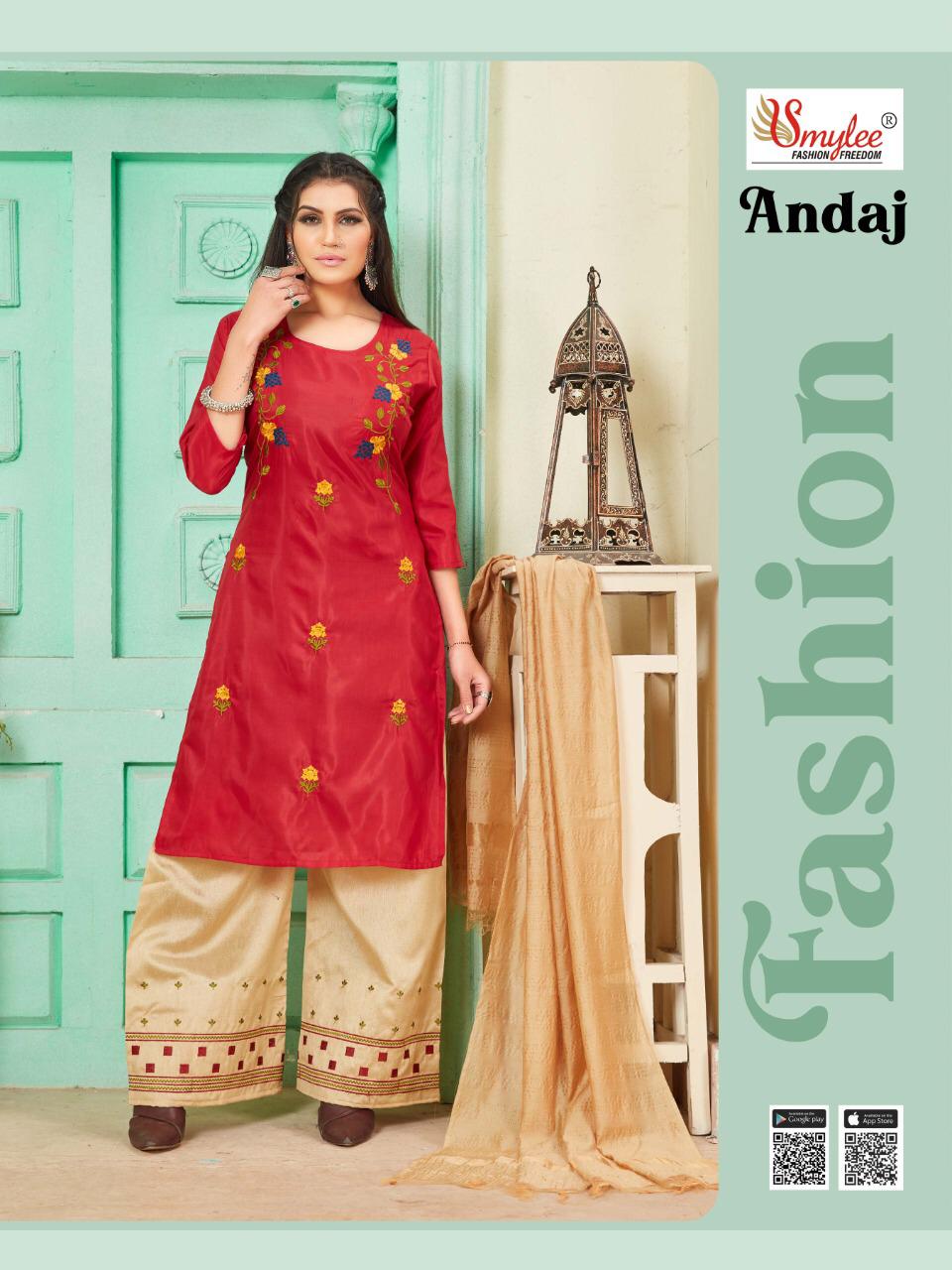Smylee  Presents  Andaj  Designer Dress Collection