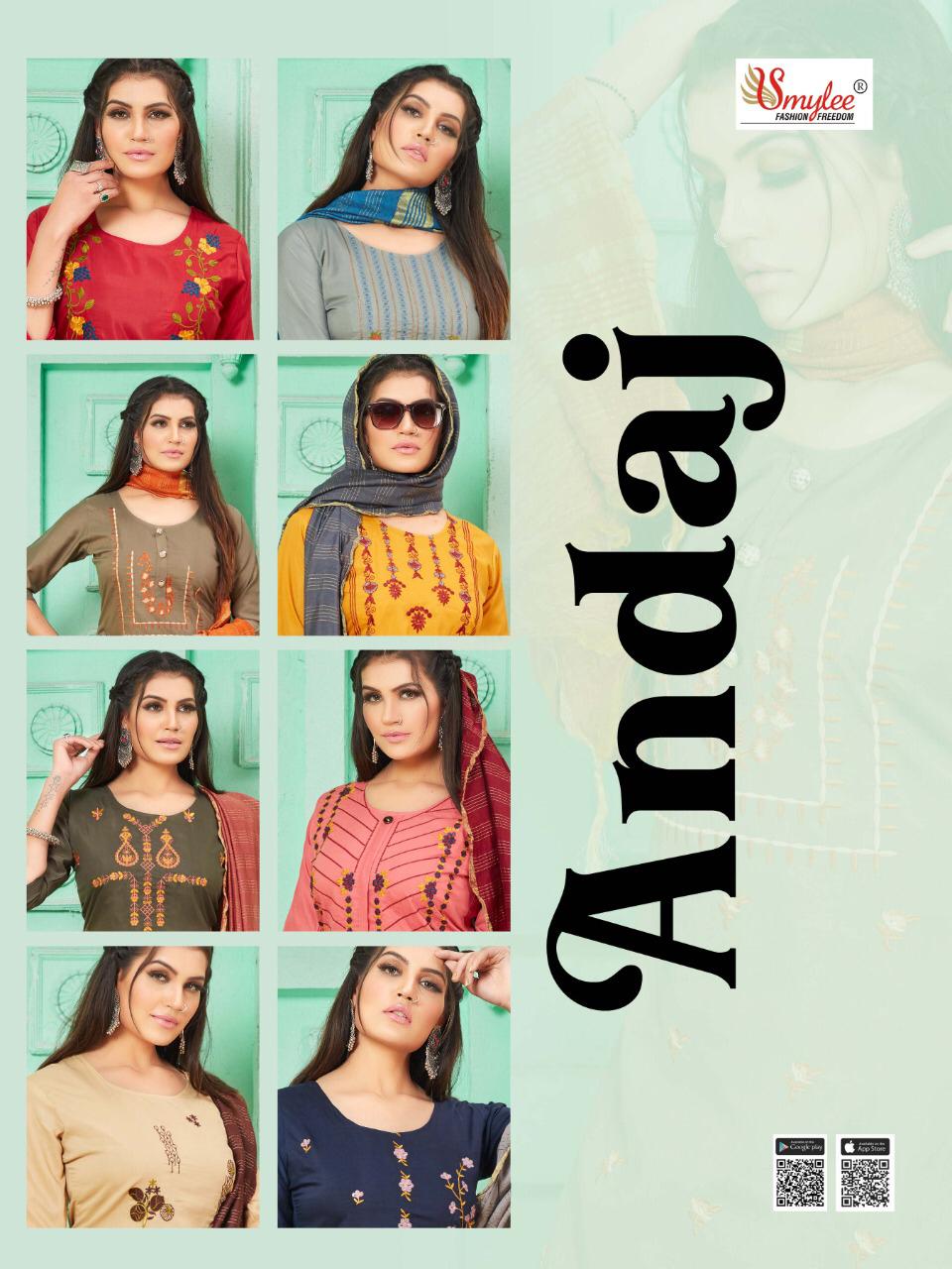 Smylee  Presents  Andaj  Designer Dress Collection