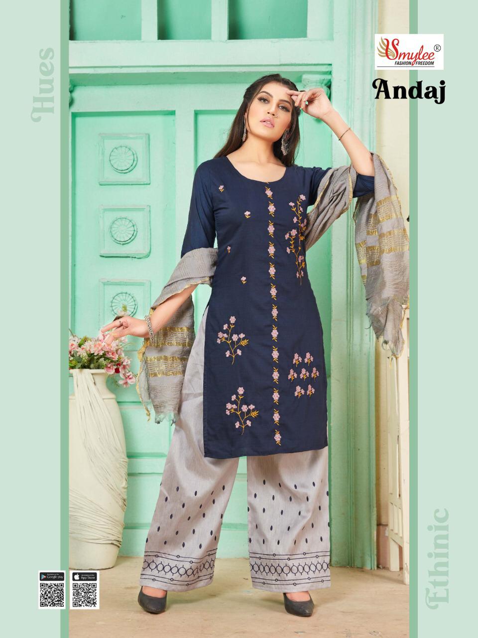 Smylee  Presents  Andaj  Designer Dress Collection