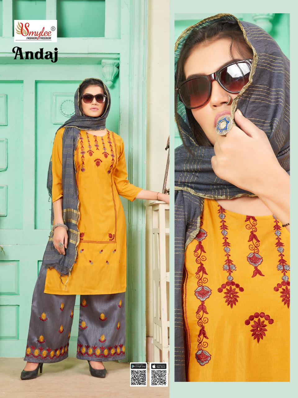 Smylee  Presents  Andaj  Designer Dress Collection