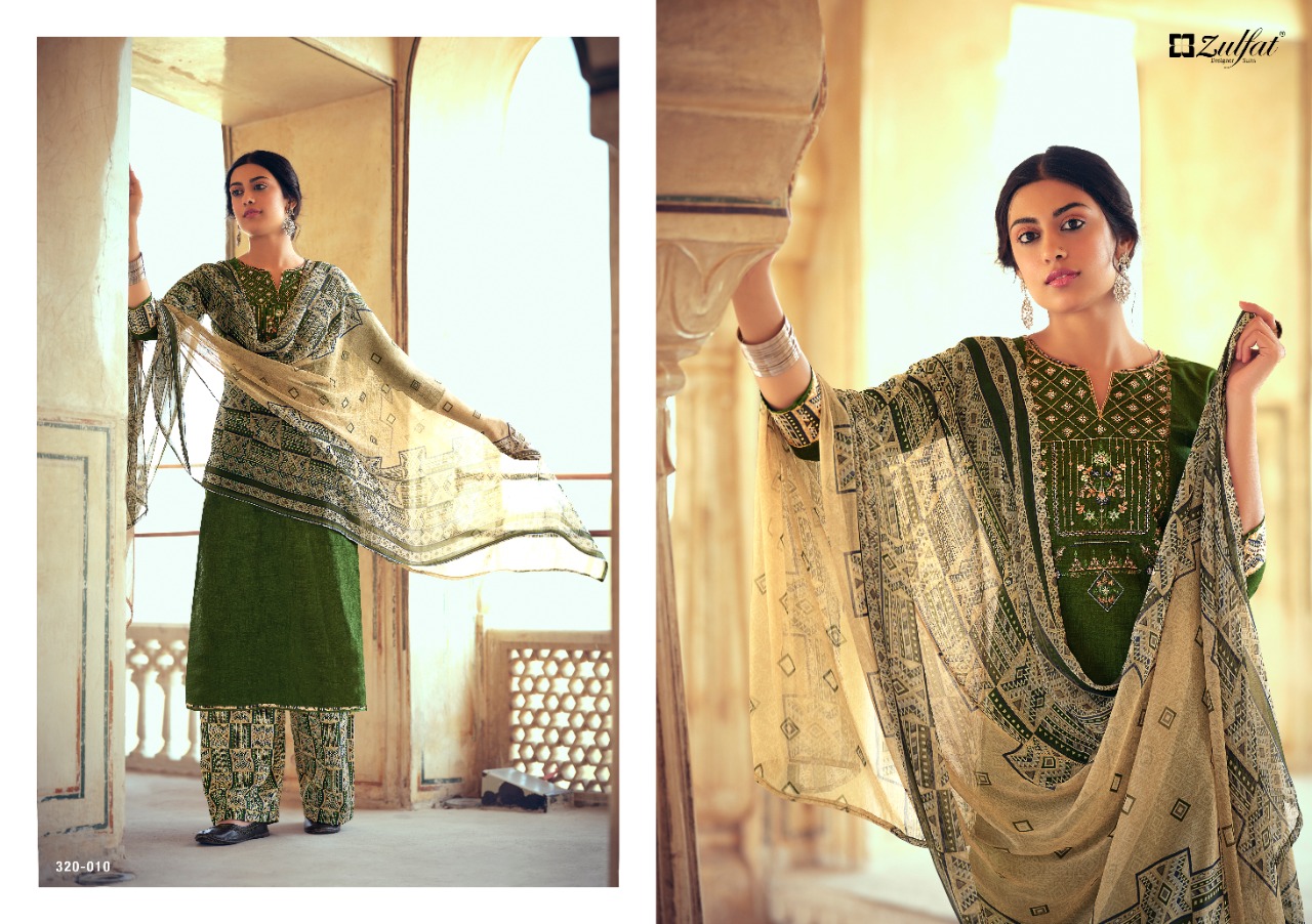 Zulfat Presents Jashn E Patiala Vol 4 Cotton Dress Material Collection