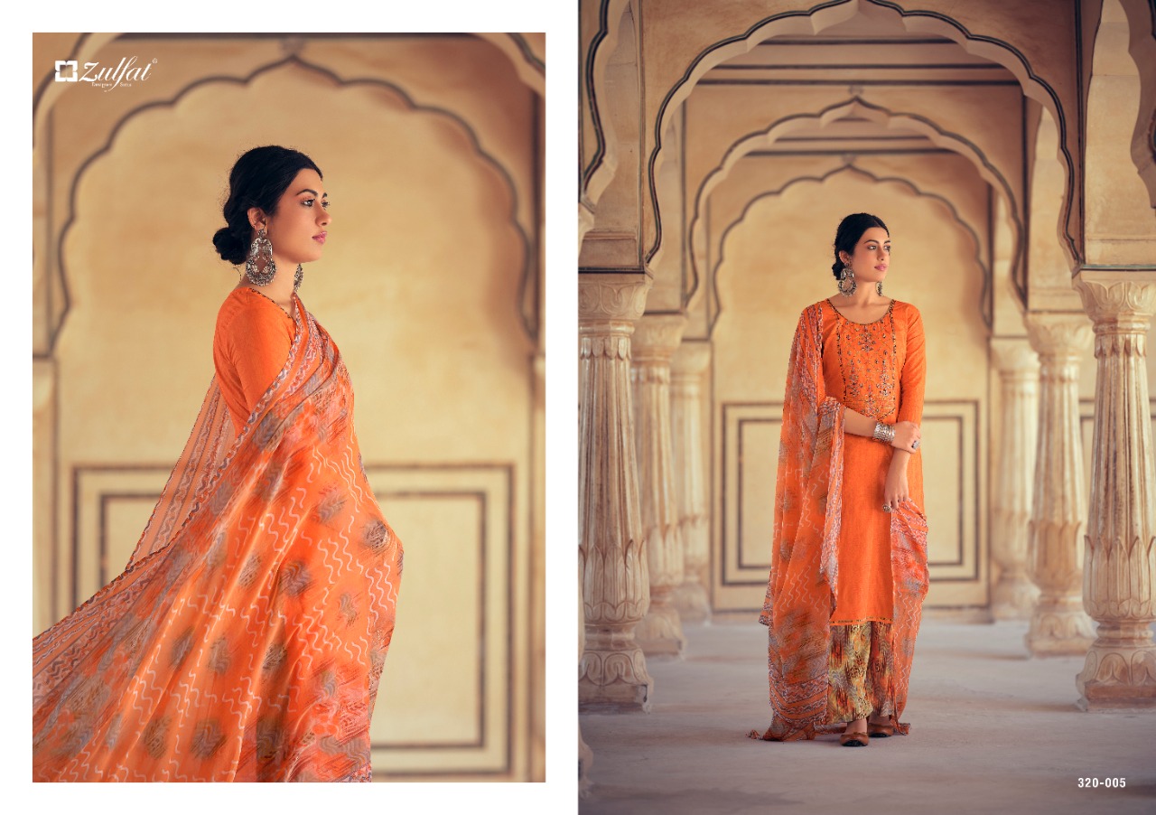 Zulfat Presents Jashn E Patiala Vol 4 Cotton Dress Material Collection