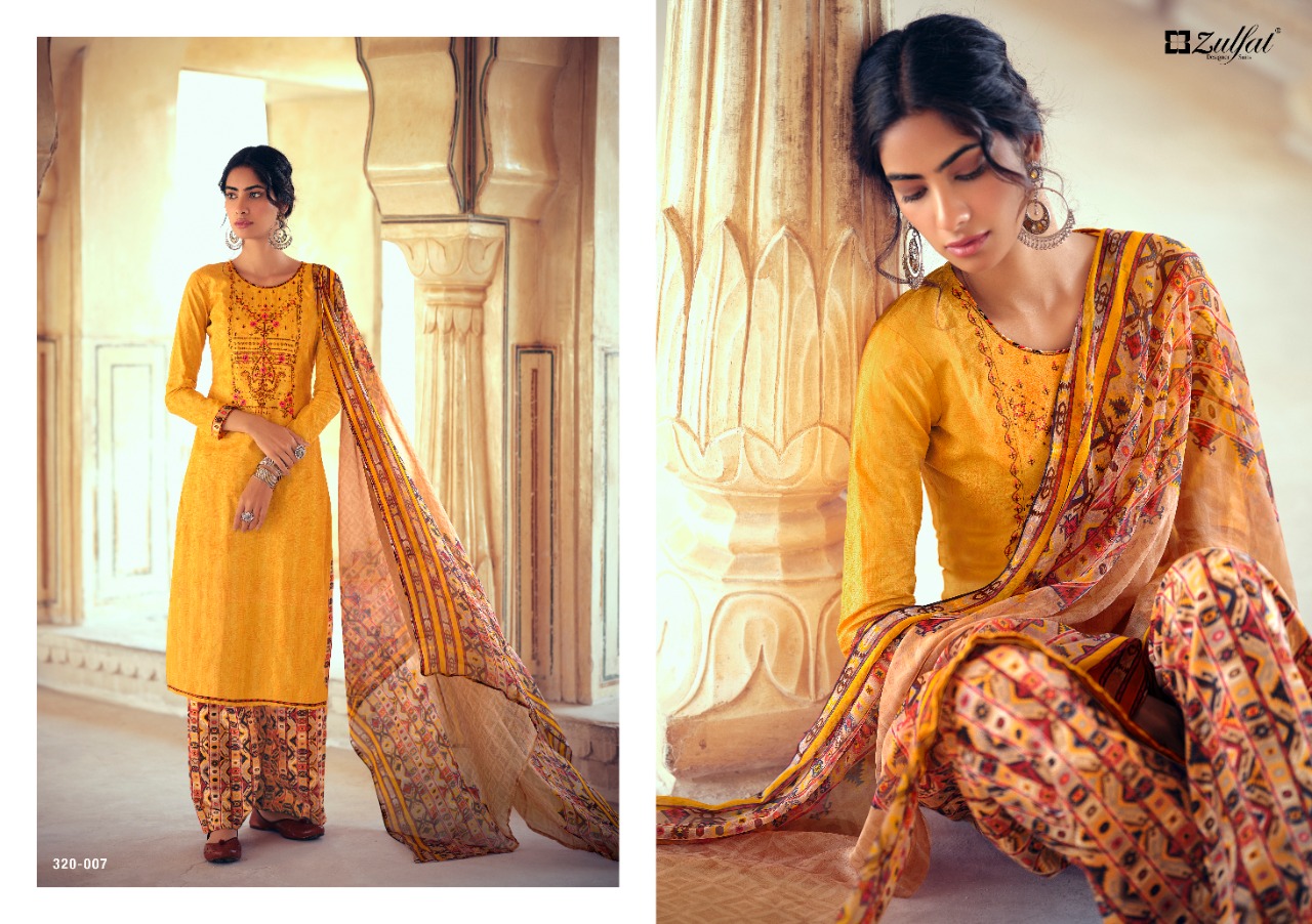 Zulfat Presents Jashn E Patiala Vol 4 Cotton Dress Material Collection