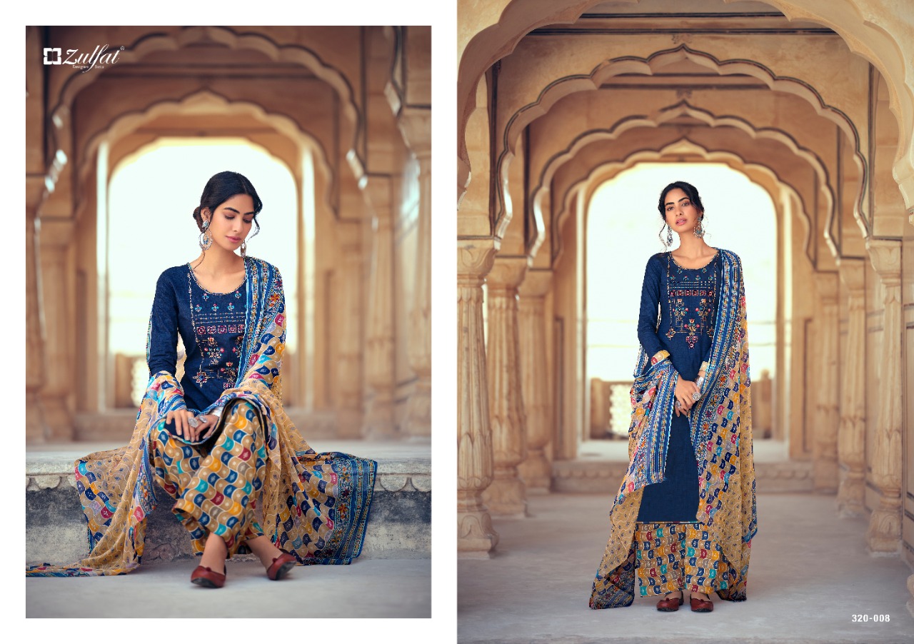 Zulfat Presents Jashn E Patiala Vol 4 Cotton Dress Material Collection