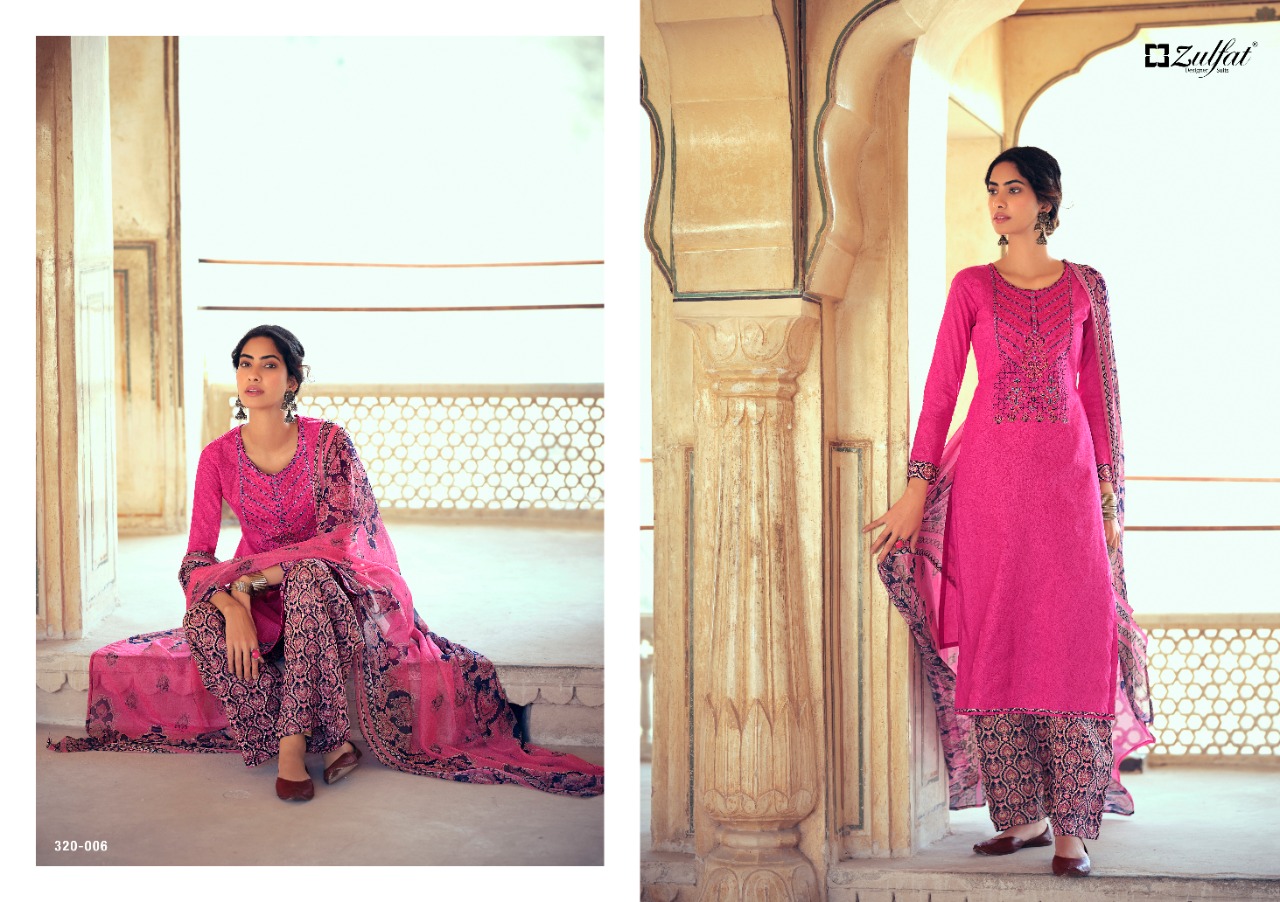 Zulfat Presents Jashn E Patiala Vol 4 Cotton Dress Material Collection