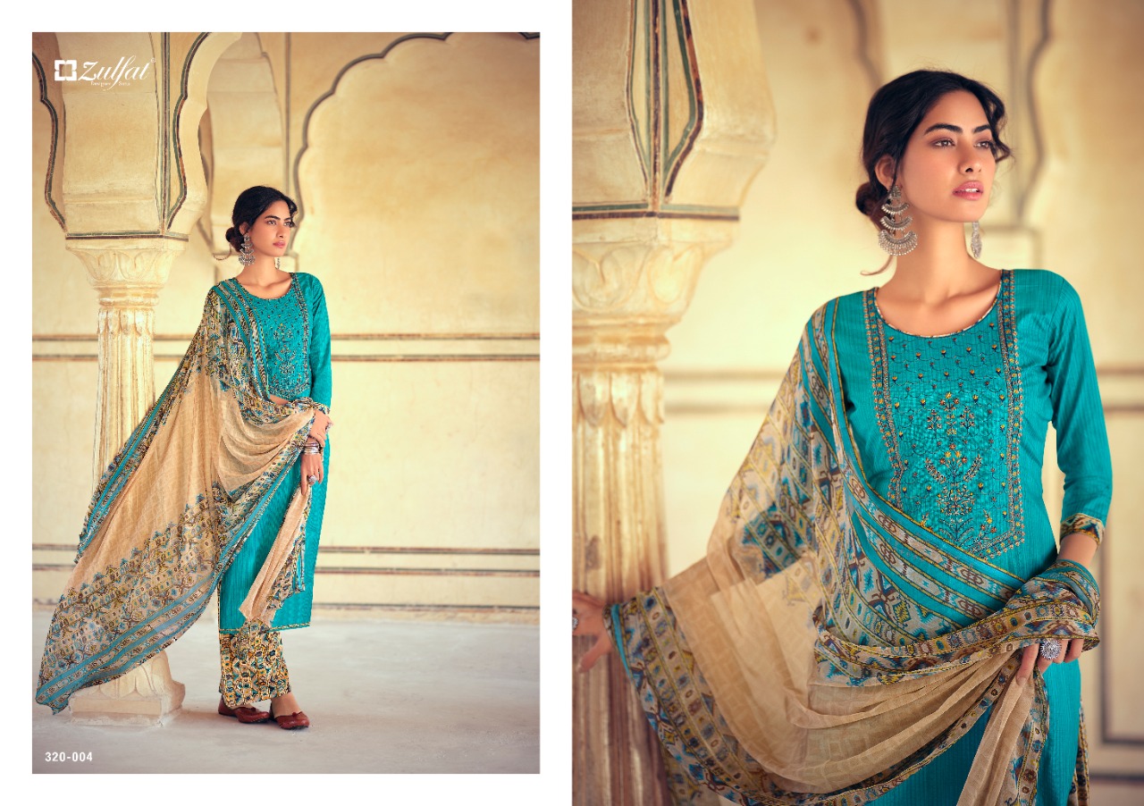 Zulfat Presents Jashn E Patiala Vol 4 Cotton Dress Material Collection