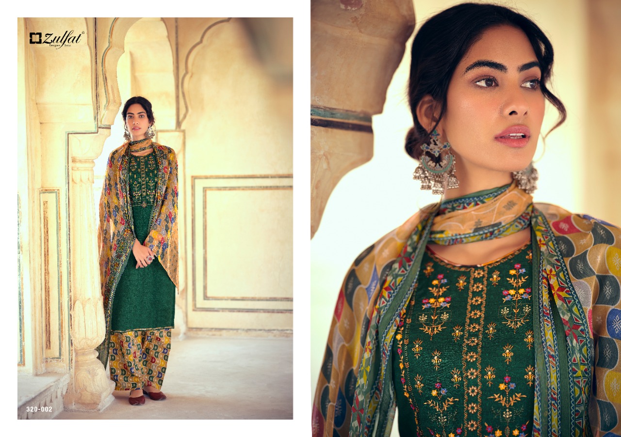 Zulfat Presents Jashn E Patiala Vol 4 Cotton Dress Material Collection