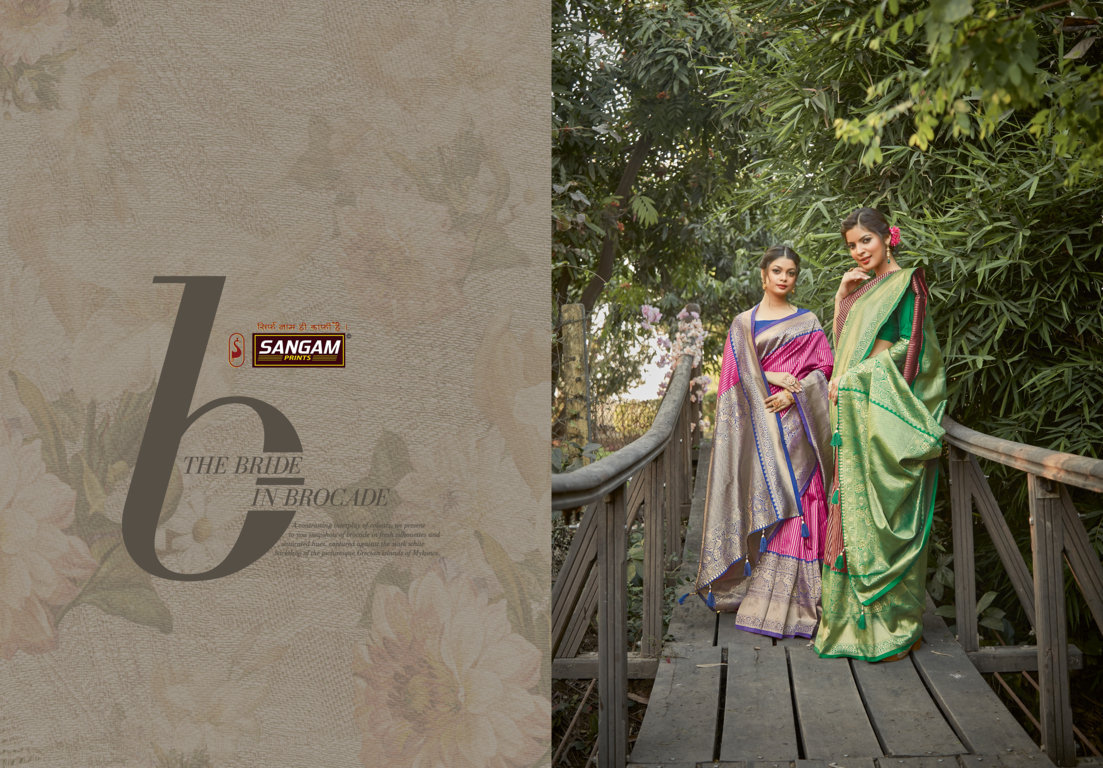 Sangam Presents Kalighata Silk Zari Weaving Silk Sarees