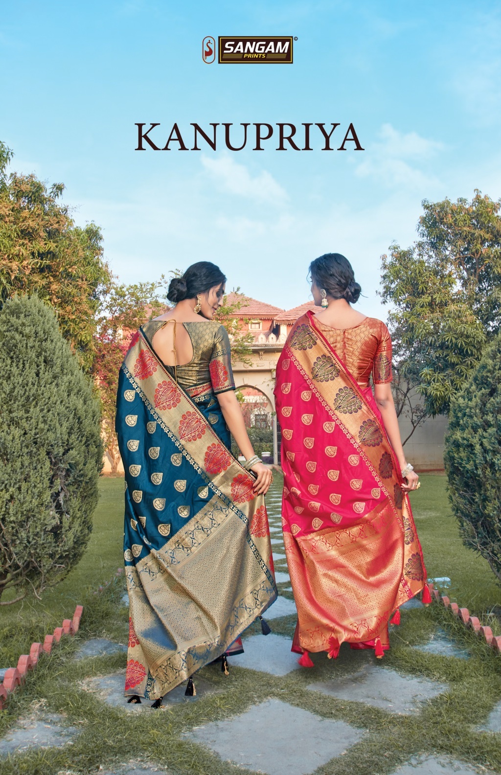 Sangam Presents Kanupriya Pure Soft Silk Sarees