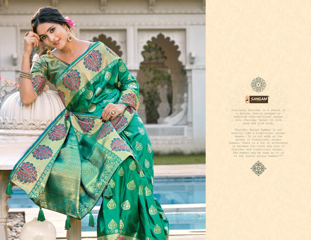 Sangam Presents Kanupriya Pure Soft Silk Sarees