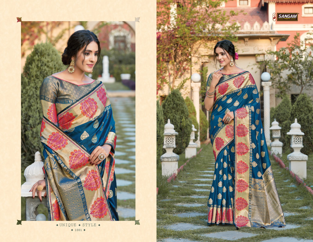 Sangam Presents Kanupriya Pure Soft Silk Sarees
