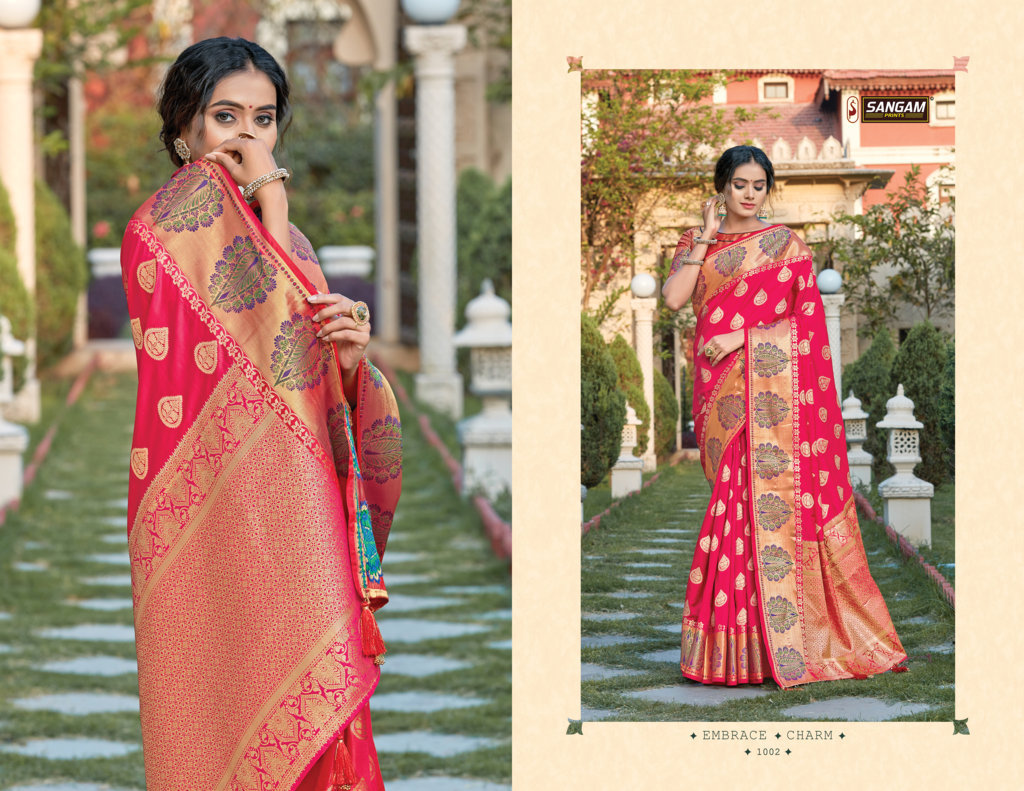 Sangam Presents Kanupriya Pure Soft Silk Sarees