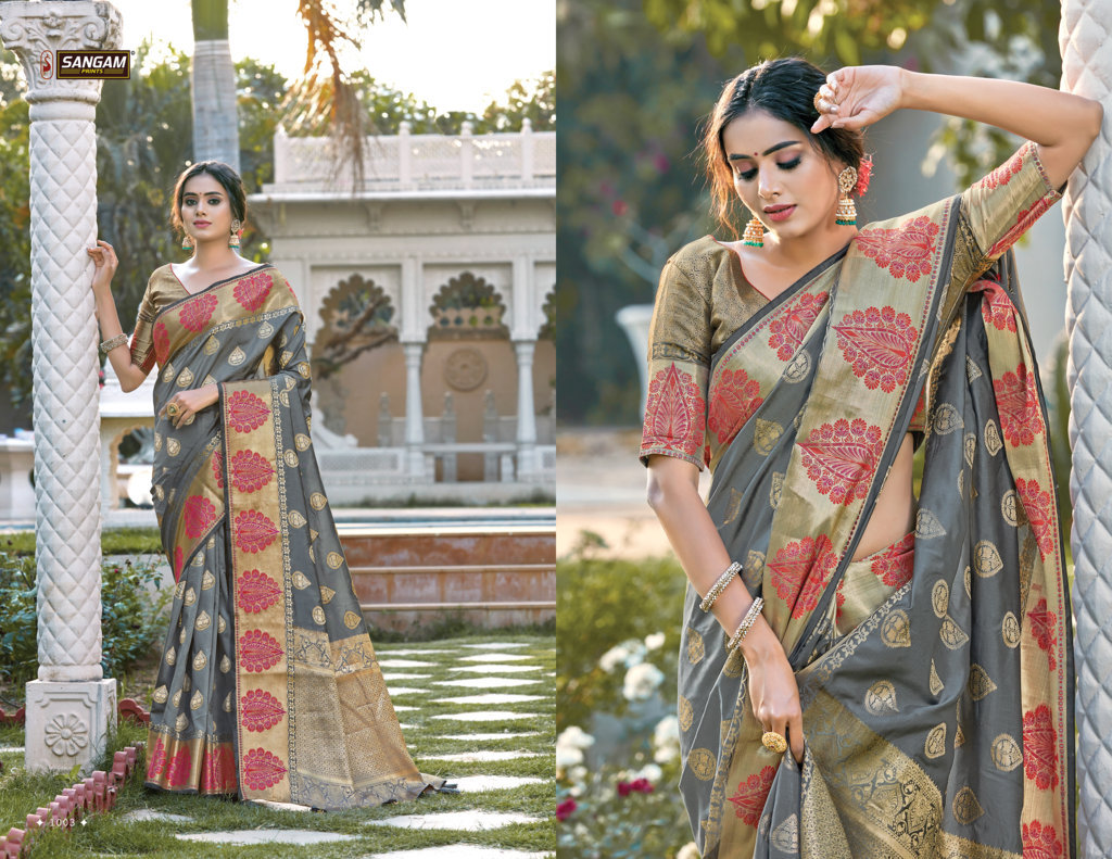 Sangam Presents Kanupriya Pure Soft Silk Sarees