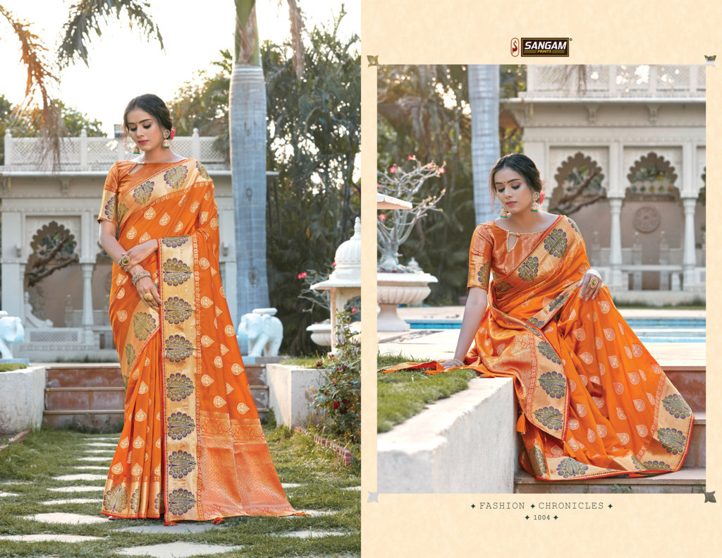 Sangam Presents Kanupriya Pure Soft Silk Sarees