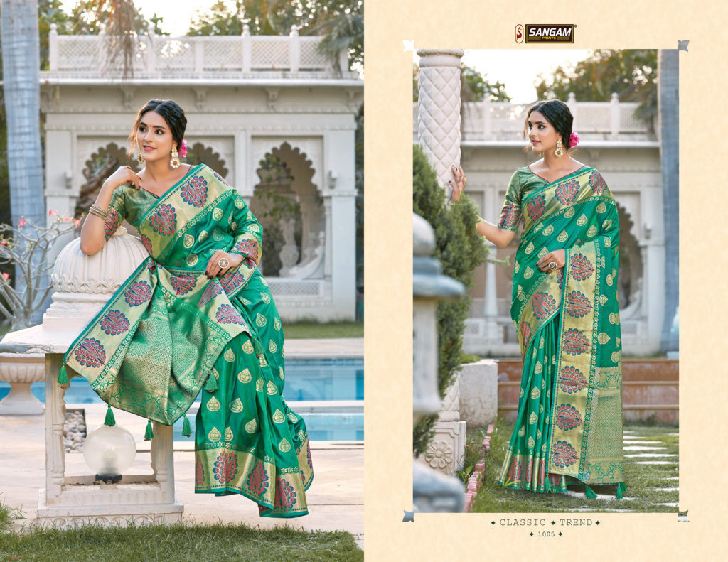 Sangam Presents Kanupriya Pure Soft Silk Sarees