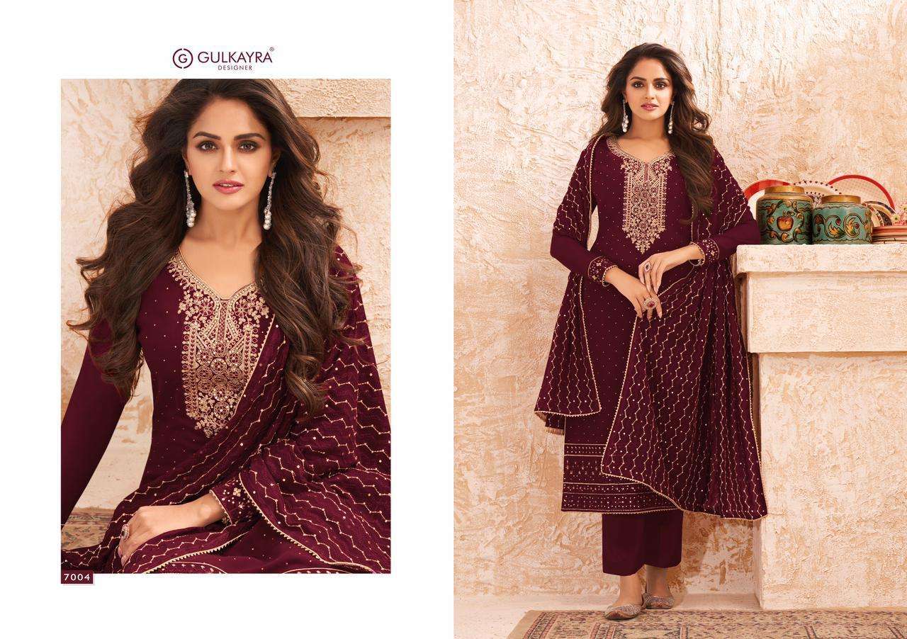 Aashirwad  Gulkayra Nazmin Latest Catalog 2021 Newly Launched Available For Salwar Kameez