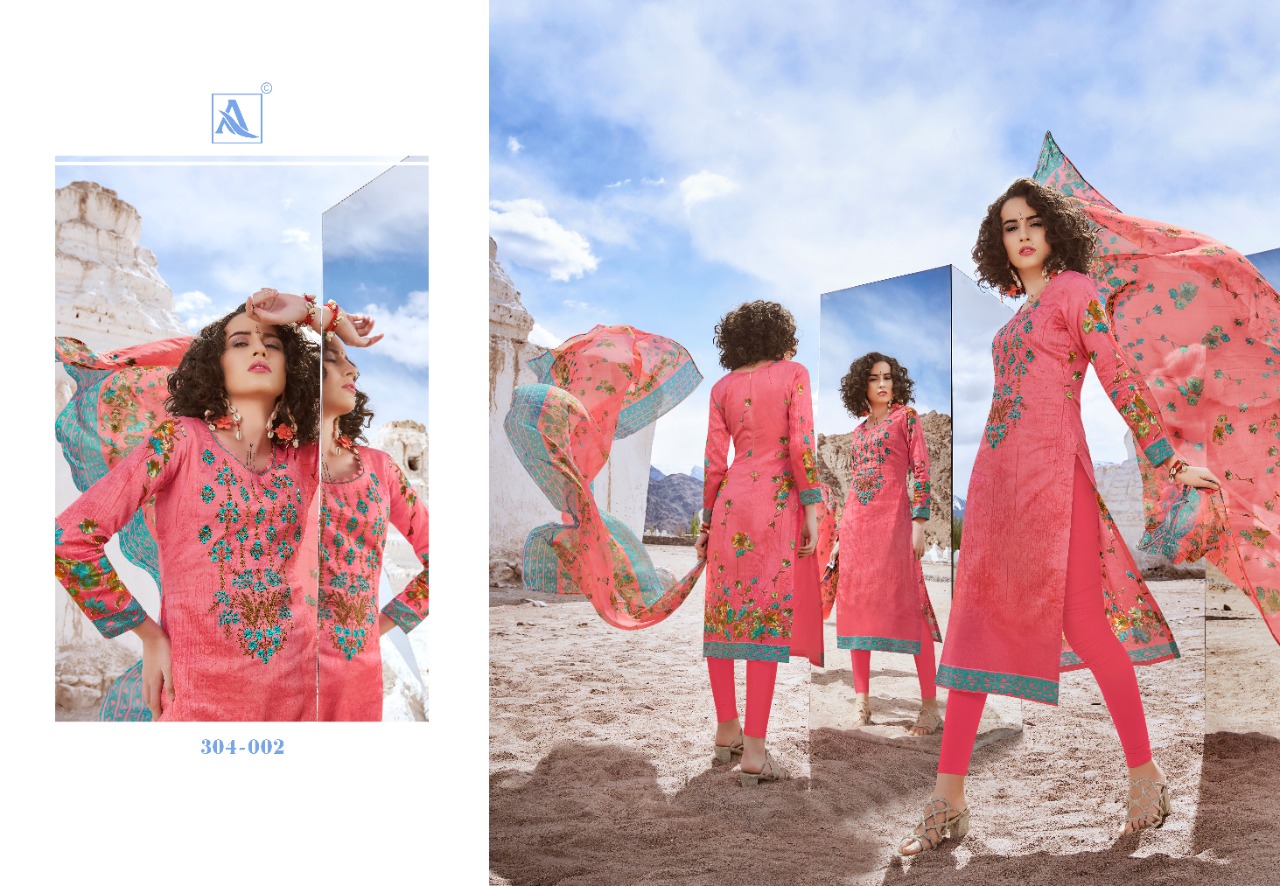 Alok Kanika Wholesale Cotton Dress Material