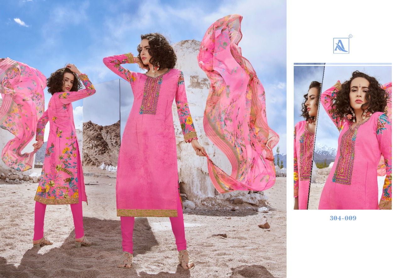 Alok Kanika Wholesale Cotton Dress Material