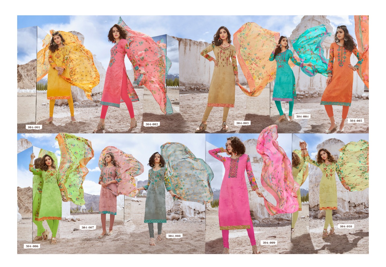 Alok Kanika Wholesale Cotton Dress Material