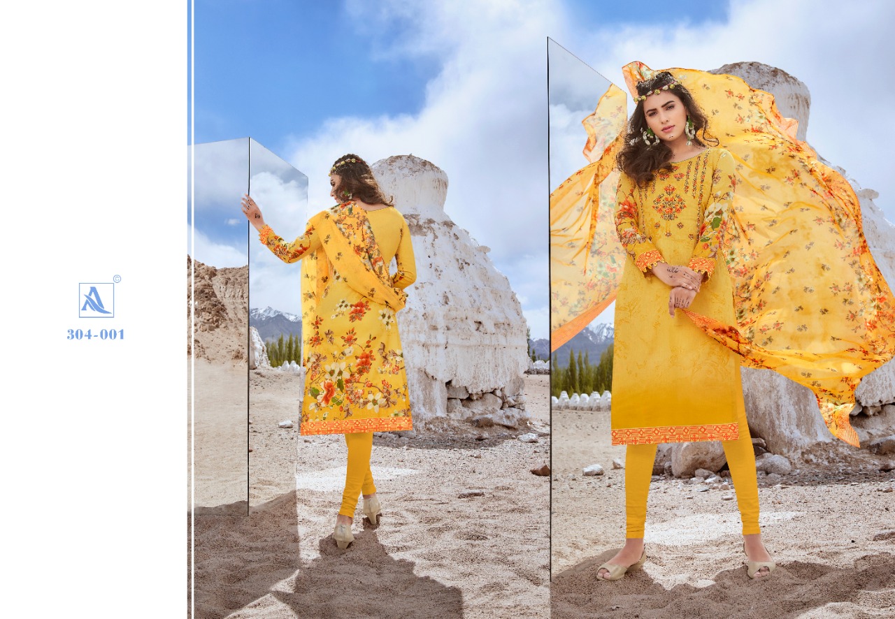 Alok Kanika Wholesale Cotton Dress Material