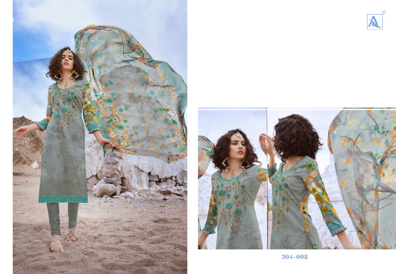 Alok Kanika Wholesale Cotton Dress Material