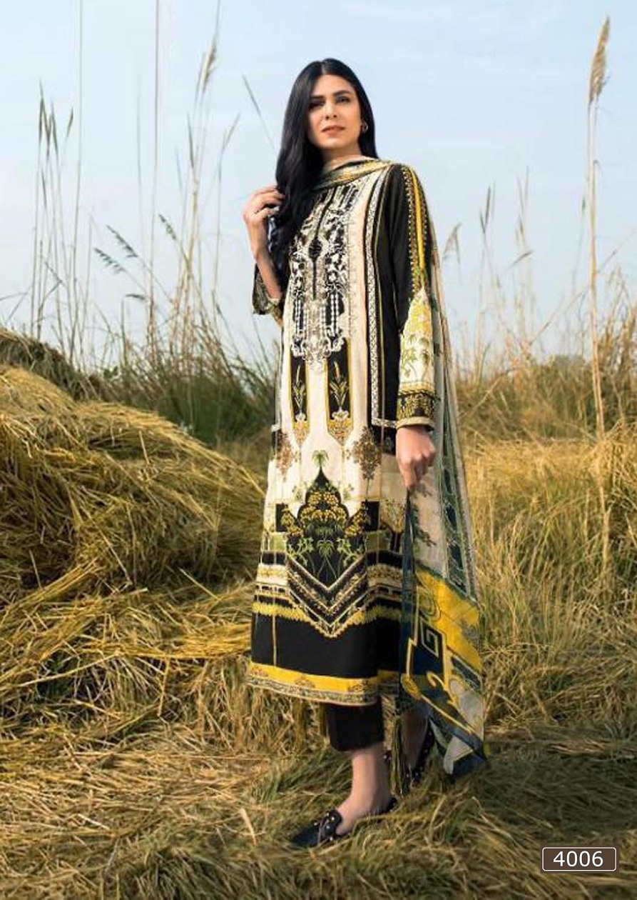 Asifa  Nabeel  Lawn Collection Vol 4 Karachi   Pakistanilawn Suits Wholesale